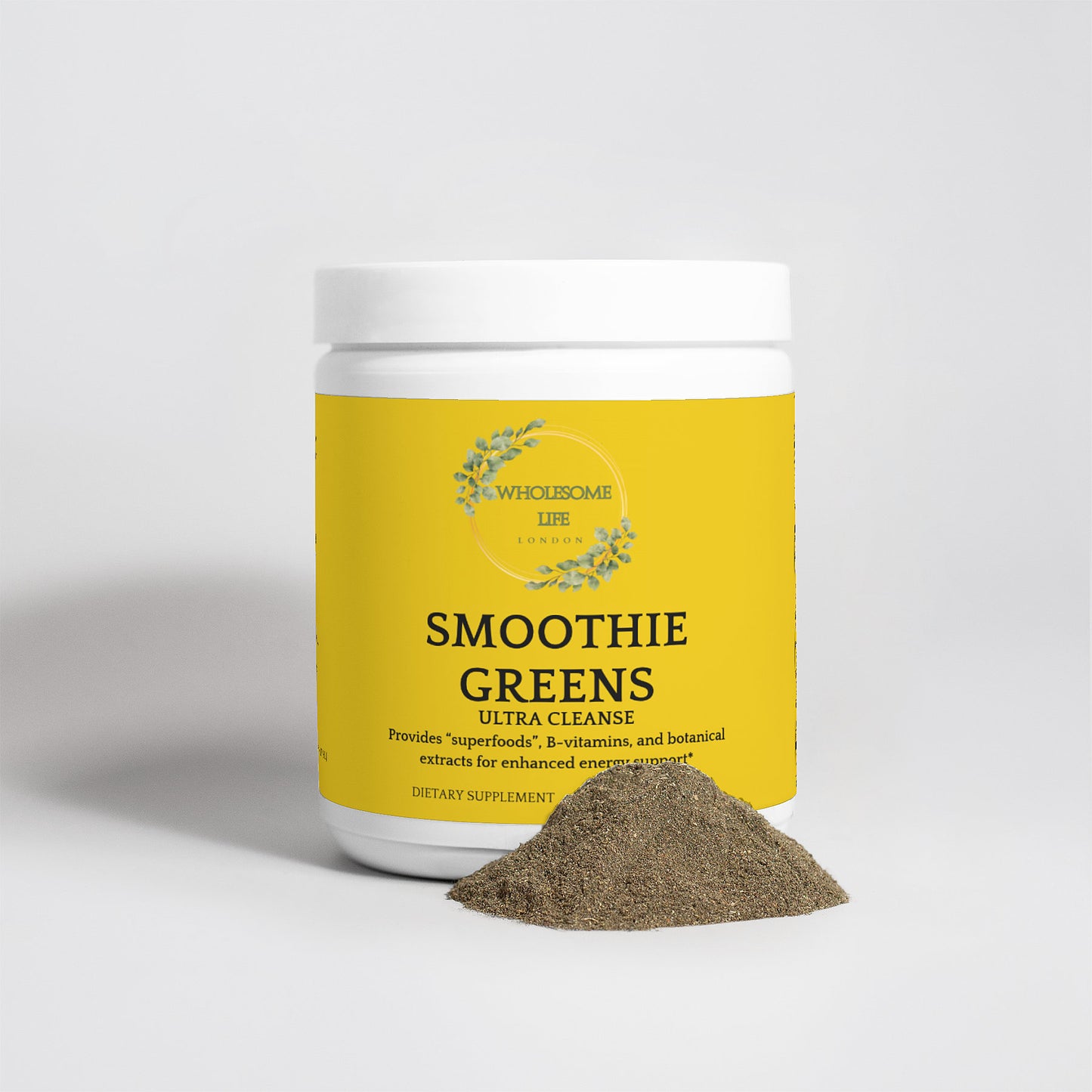 Wholesome Life London Ultra Cleanse Smoothie Greens 8.8 Oz