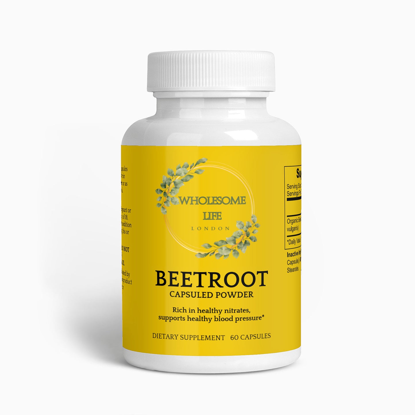 Wholesome Life London Beetroot 60 Count